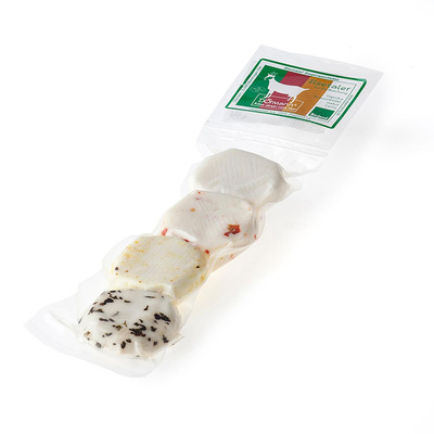 Produktfoto zu Ziegenkäse, Ilsetaler bunt