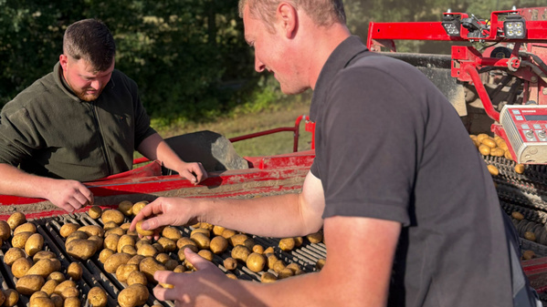Unsere Milchflaschen werden per Hand abgefüllt
