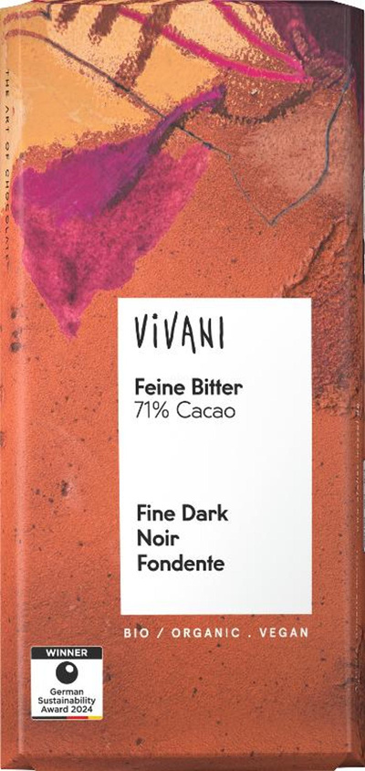 Produktfoto zu Schokolade, 71% Feine Bitter S