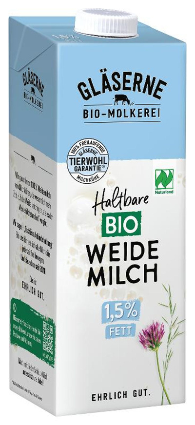 Produktfoto zu H-Weidemilch 1,5%, Tetra