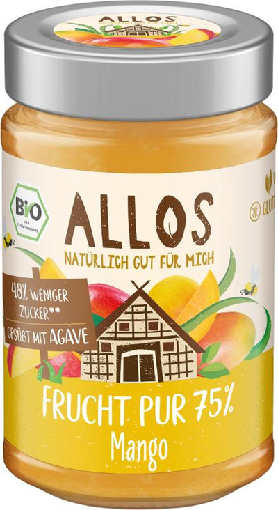 Produktfoto zu Frucht Pur Mango, 200g