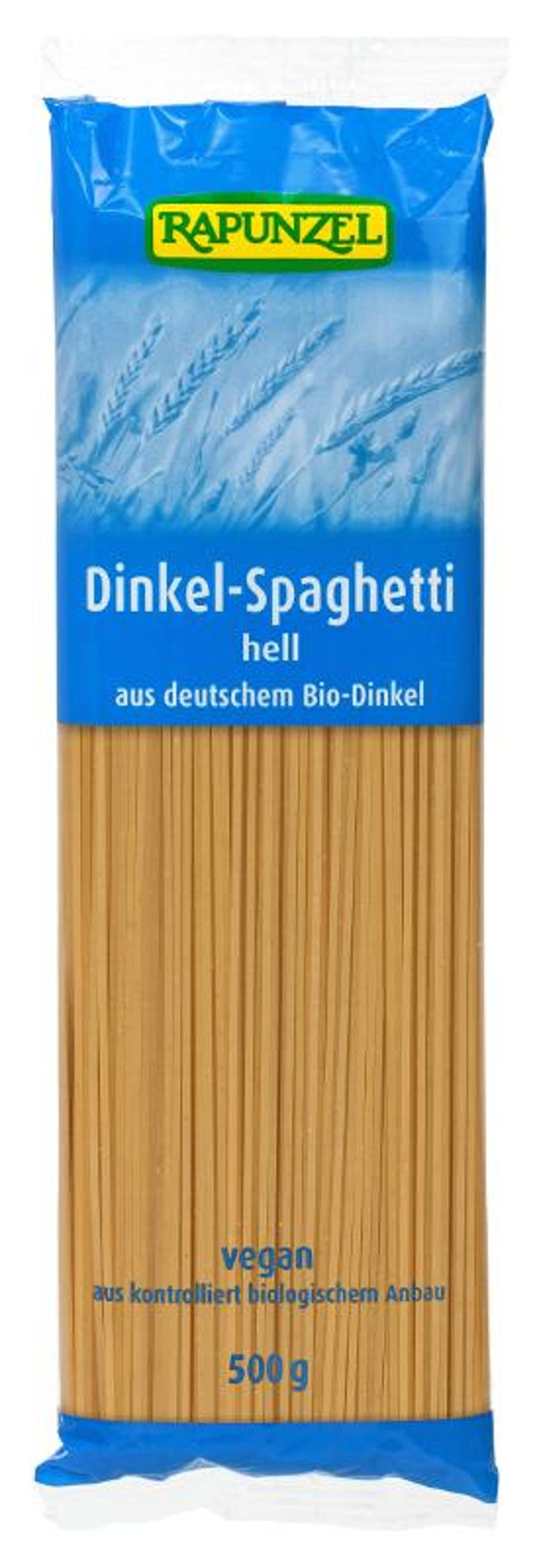 Produktfoto zu Dinkel-Spaghetti hell, 500g
