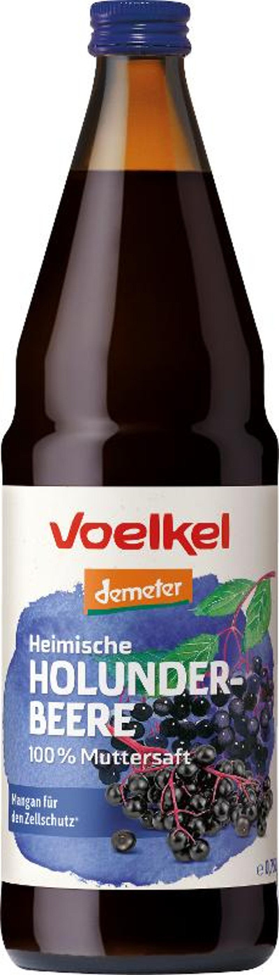 Produktfoto zu heimischer Holundersaft 0,7l