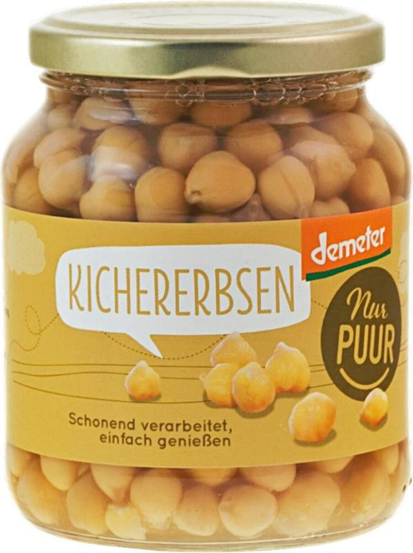 Produktfoto zu Kichererbsen i.Glas, 360g