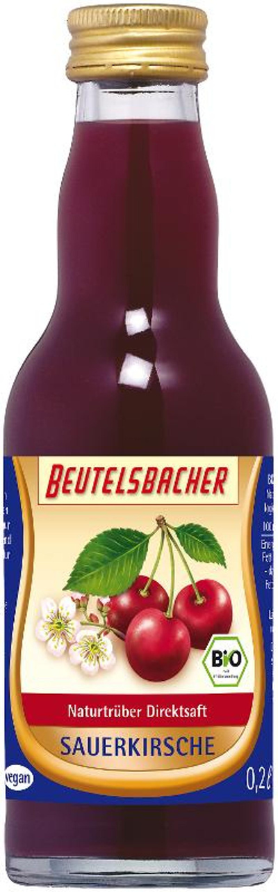 Produktfoto zu Sauerkirschsaft 0,2 l