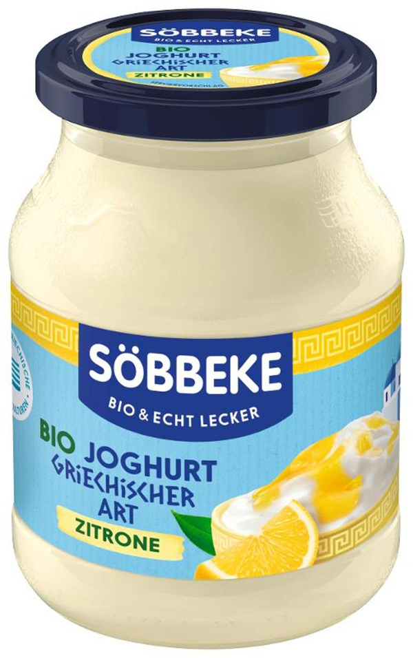 Produktfoto zu Zitronenjoghurt griechischer Art 7,5 %