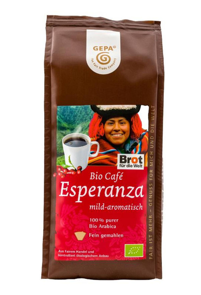 Produktfoto zu Kaffee Esperanza gemahlen, gepa