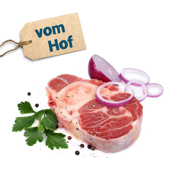 Produktfoto zu Kalbs-Beinscheibe, vom Hof