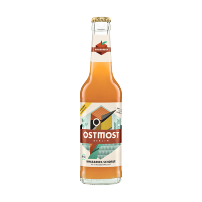 Produktfoto zu Apfel-Rhabarber Schorle 0,33l
