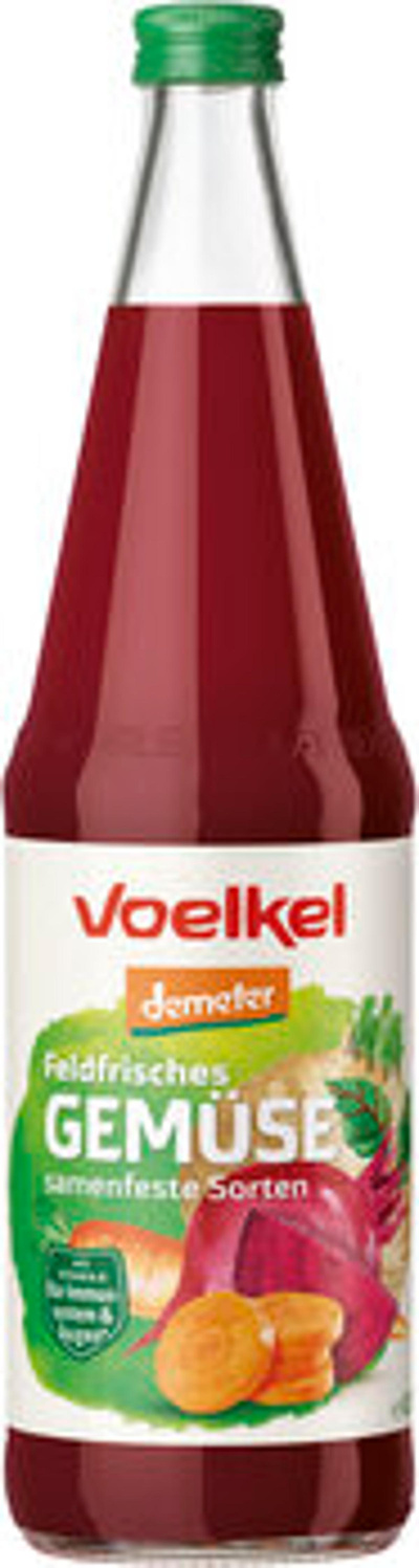 Produktfoto zu Saft, Gemüsesaft, feldfrisch