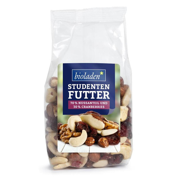 Produktfoto zu Studentenfutter 70 % Nuss mit Cranberry