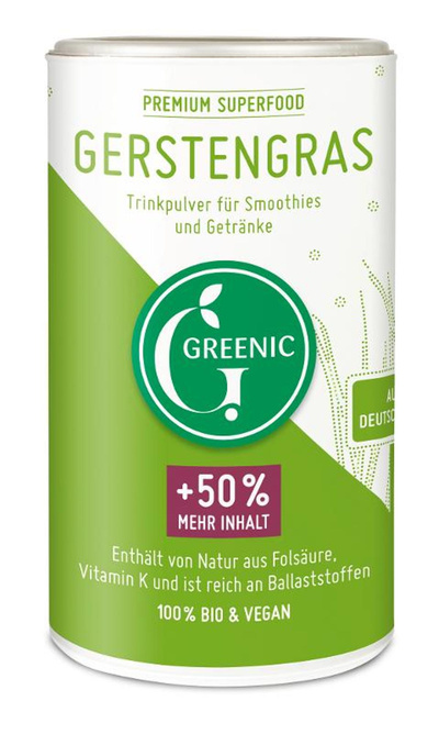 Produktfoto zu Gerstengras Superfood Trinkpulver