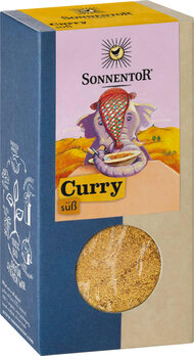 Produktfoto zu Gewürz, Curry süß, 50g