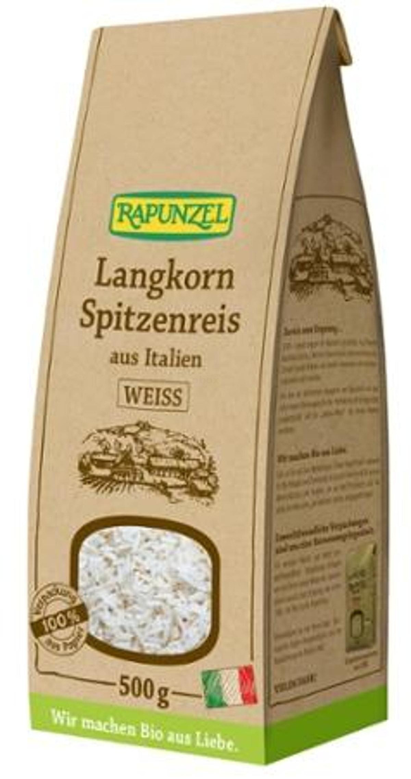 Produktfoto zu Langkorn Spitzenreis weiß 500g