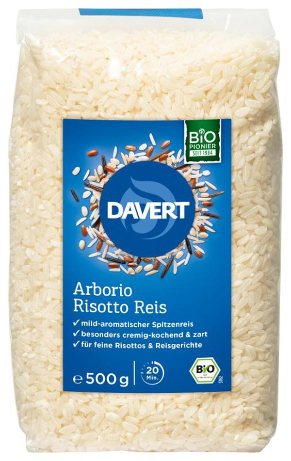 Produktfoto zu Reis, Arborio f. Risotto 500g