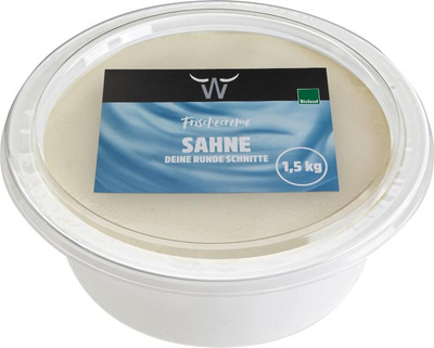 Produktfoto zu Weißenhorner Sahne Creme 1,5 kg