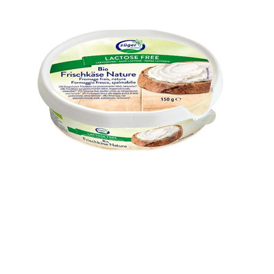 Produktfoto zu Frischkäse Natur, laktosefrei