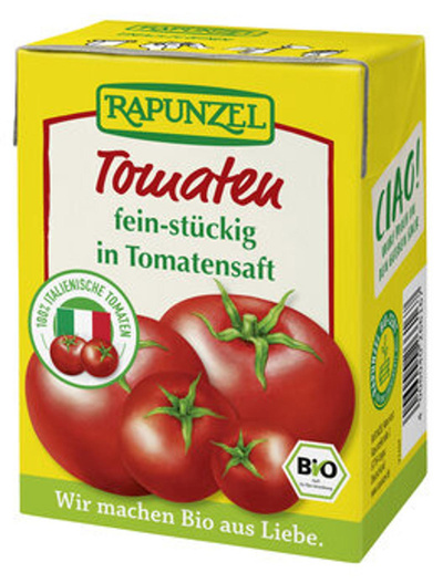 Produktfoto zu Tomaten fein-stückig in Tomatensauce im Tetra Pak
