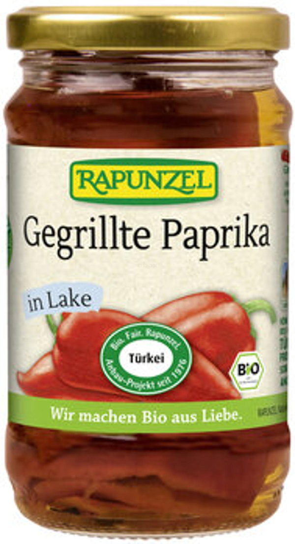 Produktfoto zu Paprika gegrillt rot, in Lake