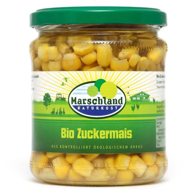 Produktfoto zu Zuckermais i. Glas 370 ml
