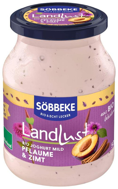 Produktfoto zu Pflaume Zimt Joghurt 3,8 %