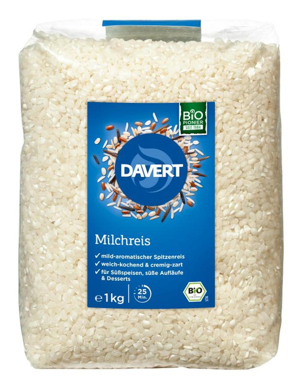 Produktfoto zu VPE Reis, Milchreis 8x1 DAV