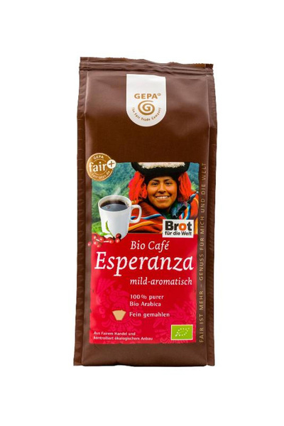 Produktfoto zu Kaffee Esperanza gemahlen, gepa