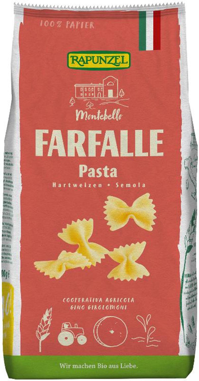 Produktfoto zu Farfalle (Schleifen) 500g