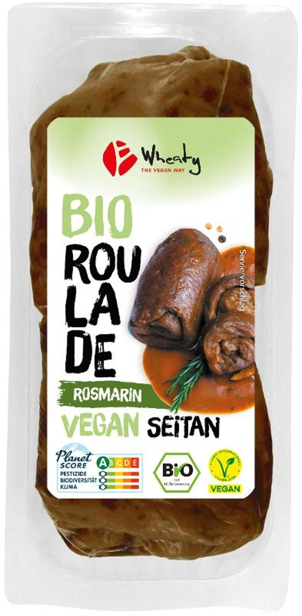 Produktfoto zu Wheaty Vegane Rosmarin-Roulade