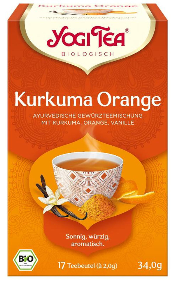 Produktfoto zu Yogi Tea© Kurkuma Orange TB