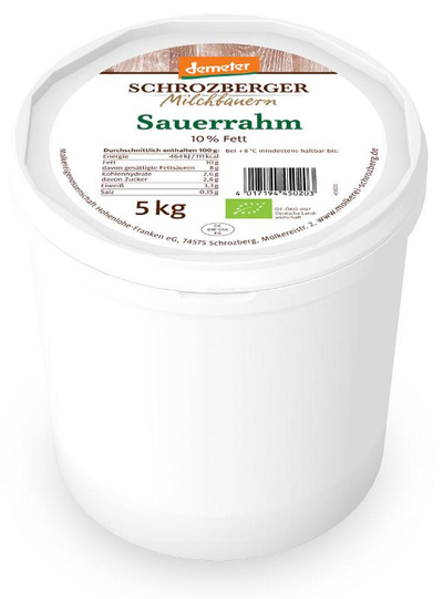 Produktfoto zu Saure Sahne 10% 5k