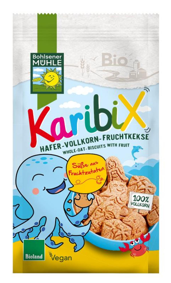 Produktfoto zu KaribiX Hafer Fruchtkeks, 150g
