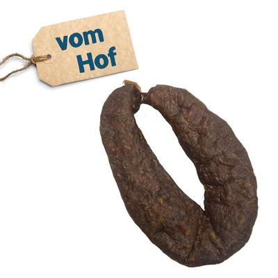 Produktfoto zu Wilhelmsdorfer Kohlwurst vom Rind, 2 Stück, ca. 220g