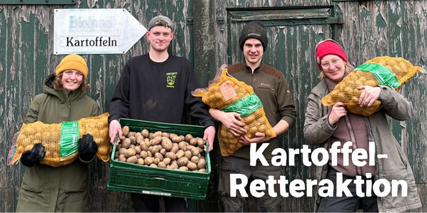 Kartoffel-Retteraktion