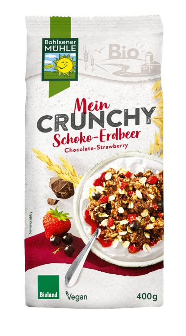 Produktfoto zu Mein Schokoknuspermüsli Erdbeer Cassis