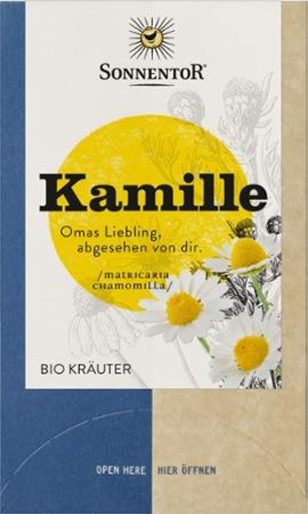 Produktfoto zu Kamillentee, Teebeutel