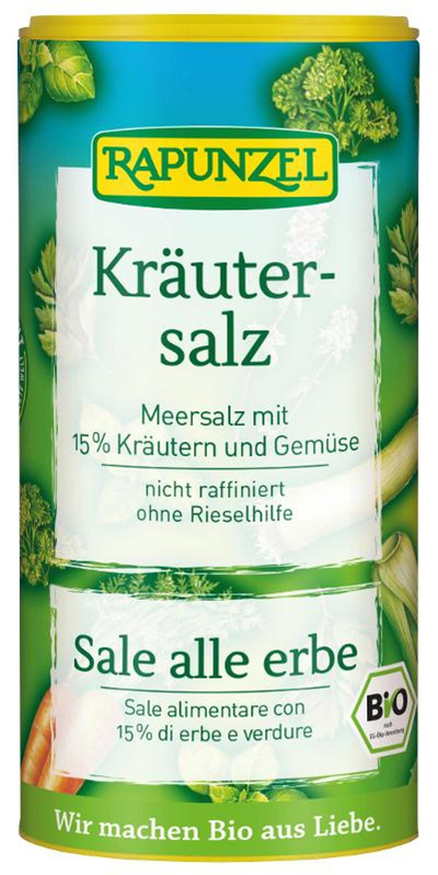 Produktfoto zu Kräutersalz Streudose 125g