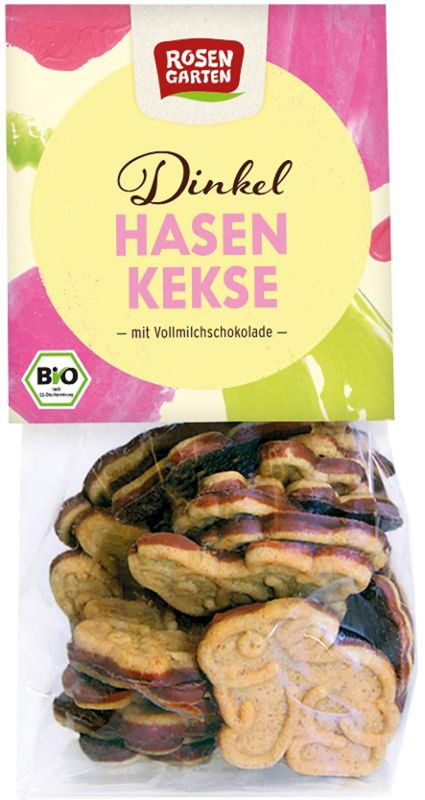 Produktfoto zu Dinkel Osterhasen Keks Vollmilch