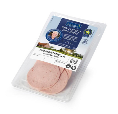 Produktfoto zu Mortadella Geflügel pur 80g
