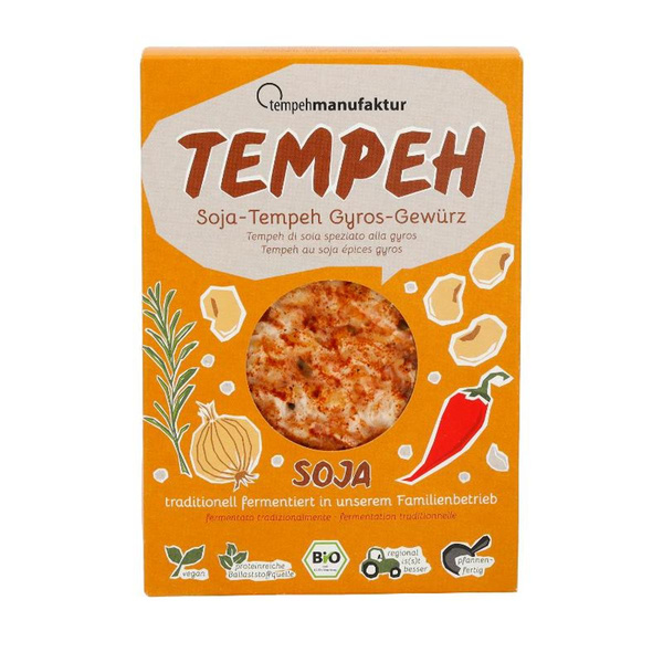 Produktfoto zu Tempeh Soja Gyros