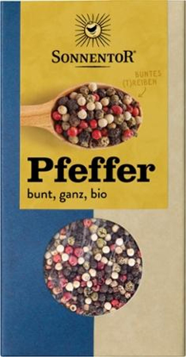 Produktfoto zu Gewürz, bunter Pfeffer, ganz