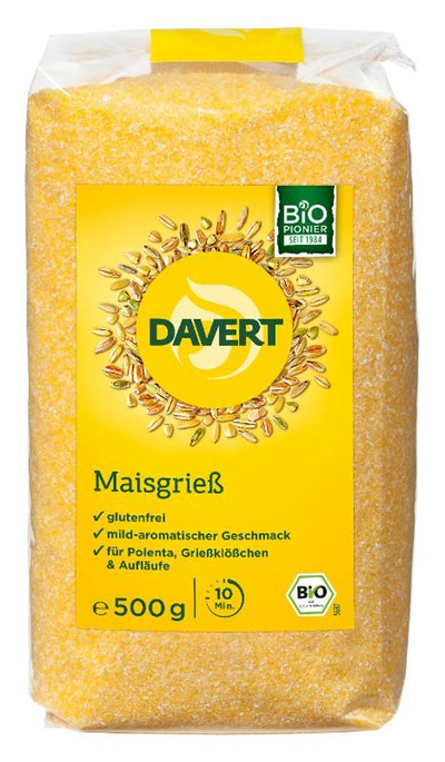Produktfoto zu Polenta gf, Maisgrieß 500g