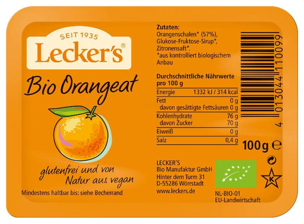 Produktfoto zu Orangeat 100g