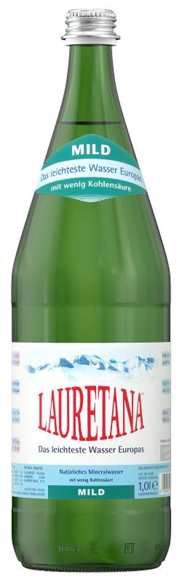 Produktfoto zu Lauretana, mild 6x1l