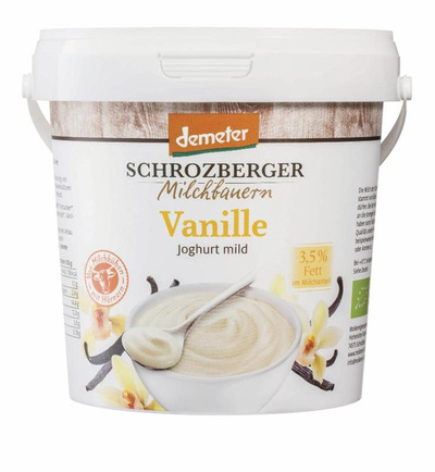 Produktfoto zu Vanille Joghurt im 1kg - Eimerchen