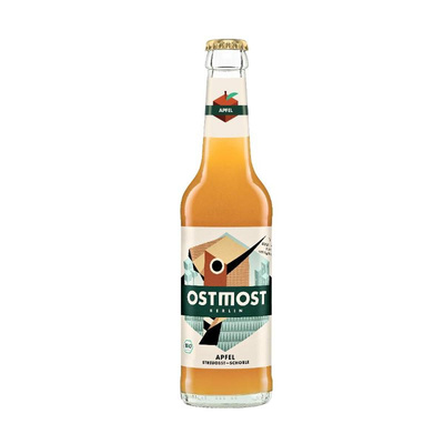 Produktfoto zu Ostmost Apfel Streuobstschorle 0,33l