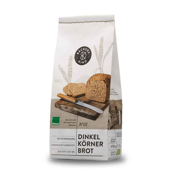 Produktfoto zu Backmischung 01 Dinkel-Körner-Brot