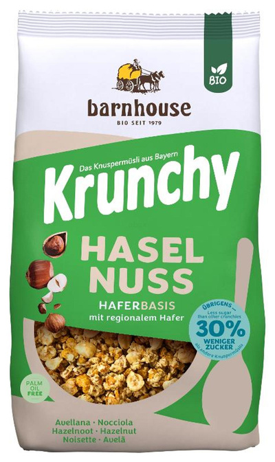 Produktfoto zu Krunchy Haselnuss, 500g