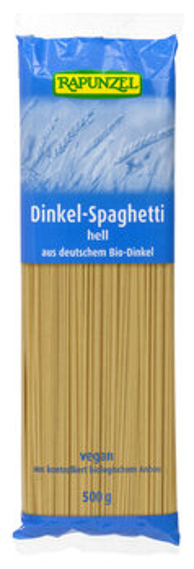 Produktfoto zu Dinkel-Spaghetti hell, 500g