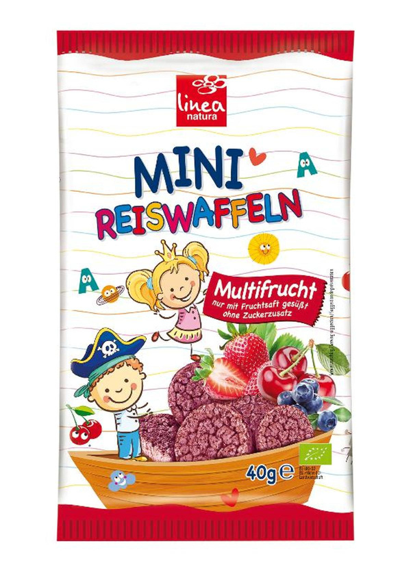 Produktfoto zu Mini Reiswaffel Multifrucht